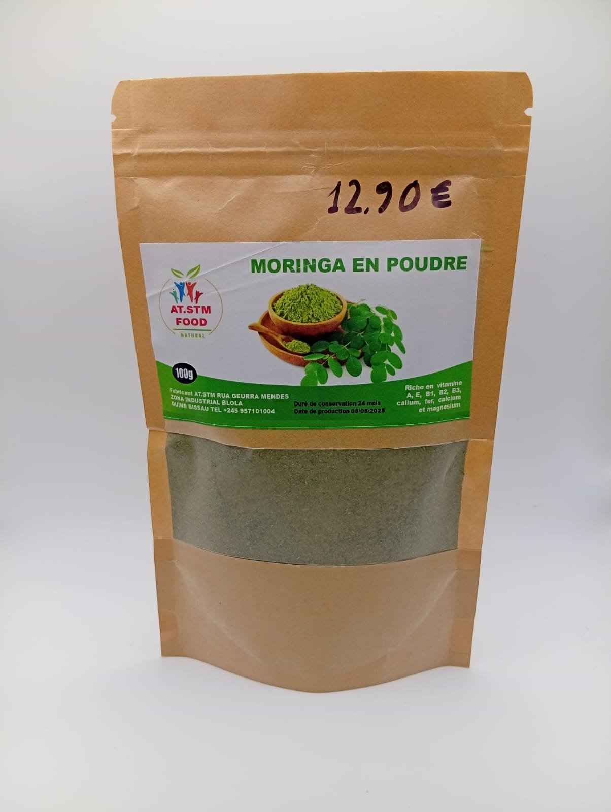 Poudre de moringa 12,90€